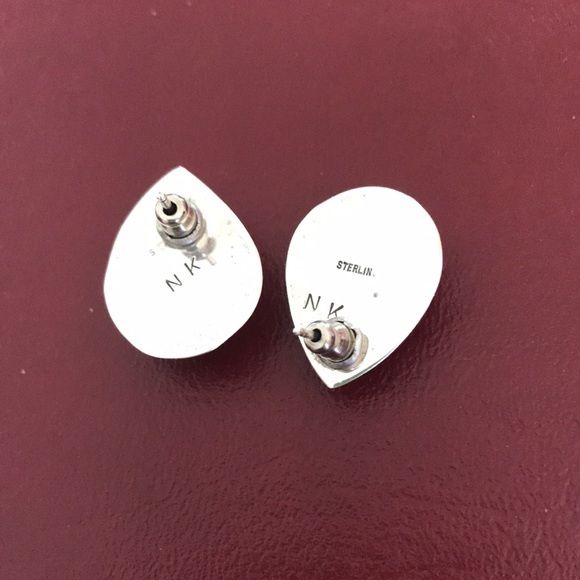 Malachite Earrings - Picture 3 of 4